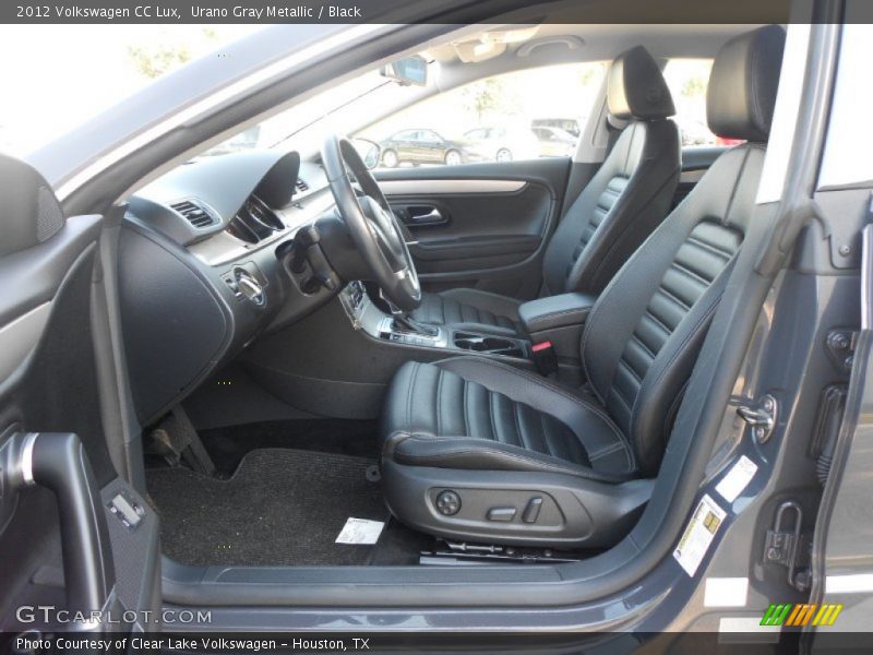  2012 CC Lux Black Interior