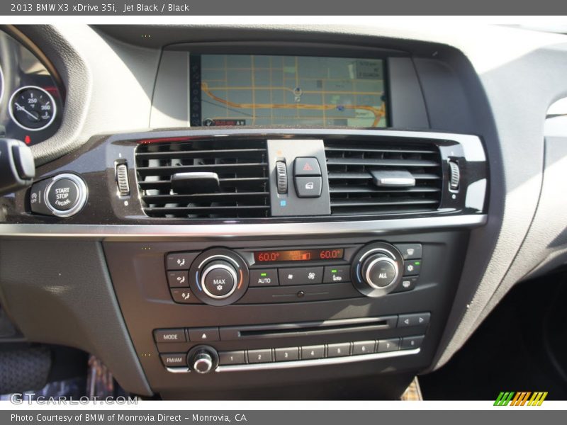 Jet Black / Black 2013 BMW X3 xDrive 35i