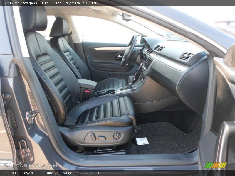 Urano Gray Metallic / Black 2012 Volkswagen CC Lux