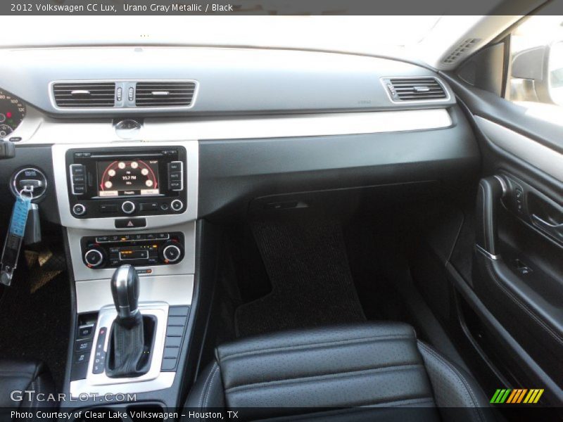 Urano Gray Metallic / Black 2012 Volkswagen CC Lux