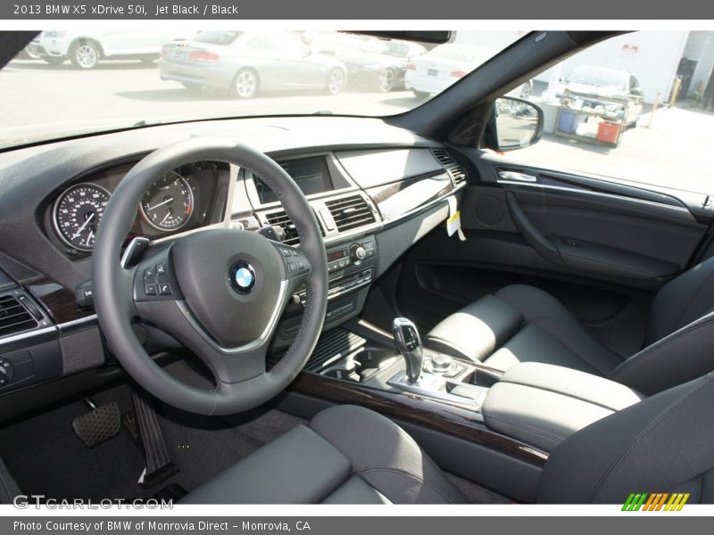 Jet Black / Black 2013 BMW X5 xDrive 50i