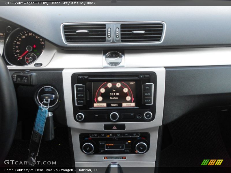 Urano Gray Metallic / Black 2012 Volkswagen CC Lux