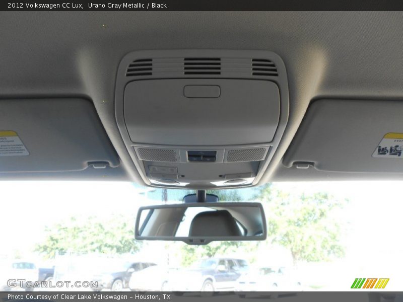Urano Gray Metallic / Black 2012 Volkswagen CC Lux