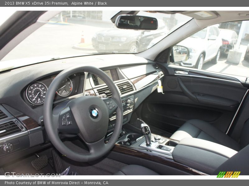 Alpine White / Black 2013 BMW X5 xDrive 35i Premium