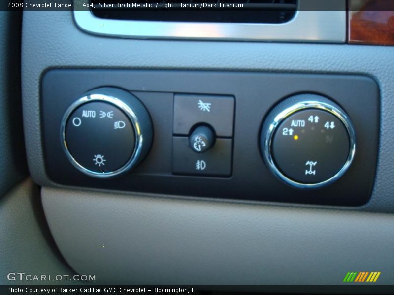 Silver Birch Metallic / Light Titanium/Dark Titanium 2008 Chevrolet Tahoe LT 4x4