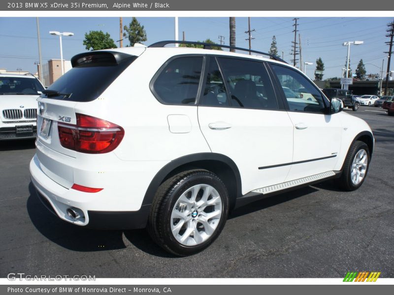 Alpine White / Black 2013 BMW X5 xDrive 35i Premium