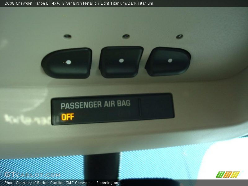 Silver Birch Metallic / Light Titanium/Dark Titanium 2008 Chevrolet Tahoe LT 4x4