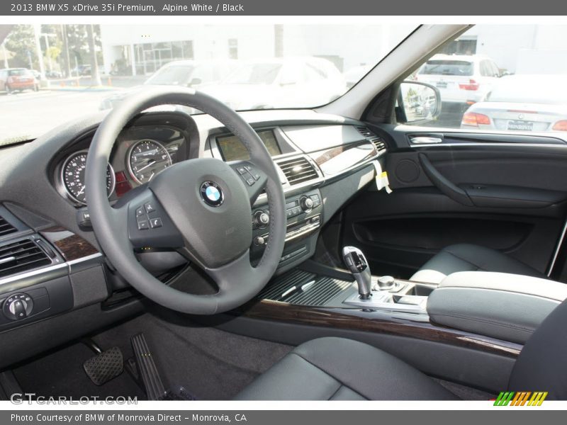 Alpine White / Black 2013 BMW X5 xDrive 35i Premium