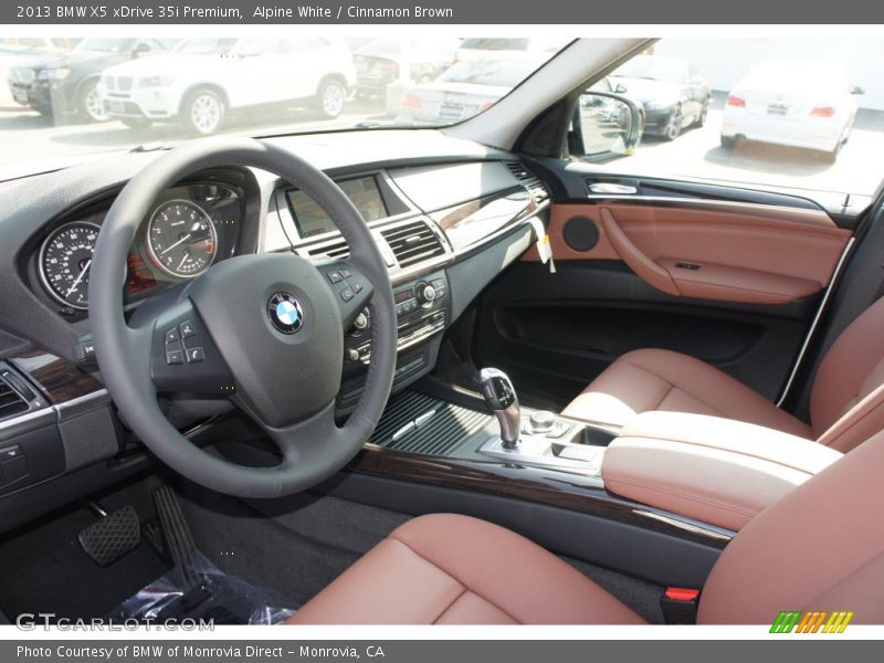 Cinnamon Brown Interior - 2013 X5 xDrive 35i Premium 