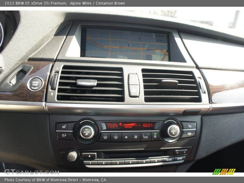 Alpine White / Cinnamon Brown 2013 BMW X5 xDrive 35i Premium