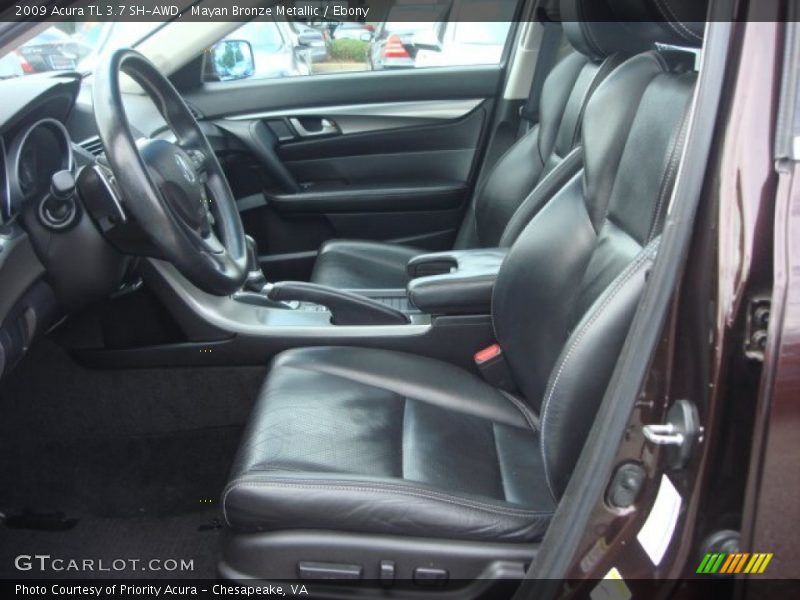 Mayan Bronze Metallic / Ebony 2009 Acura TL 3.7 SH-AWD