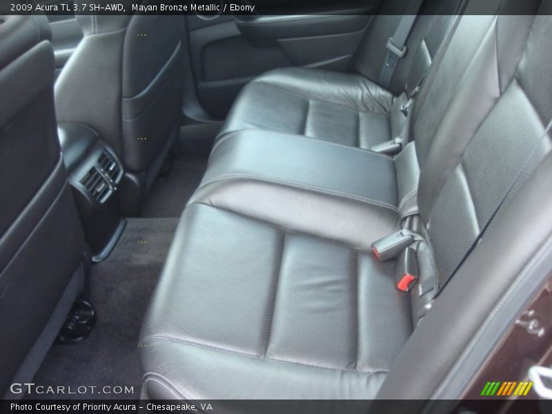 Mayan Bronze Metallic / Ebony 2009 Acura TL 3.7 SH-AWD