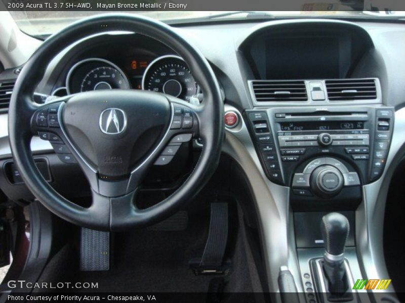 Mayan Bronze Metallic / Ebony 2009 Acura TL 3.7 SH-AWD