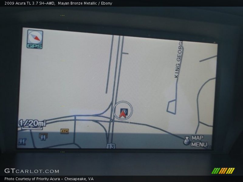 Mayan Bronze Metallic / Ebony 2009 Acura TL 3.7 SH-AWD