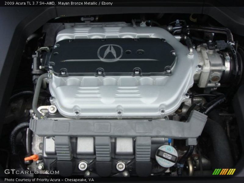 Mayan Bronze Metallic / Ebony 2009 Acura TL 3.7 SH-AWD