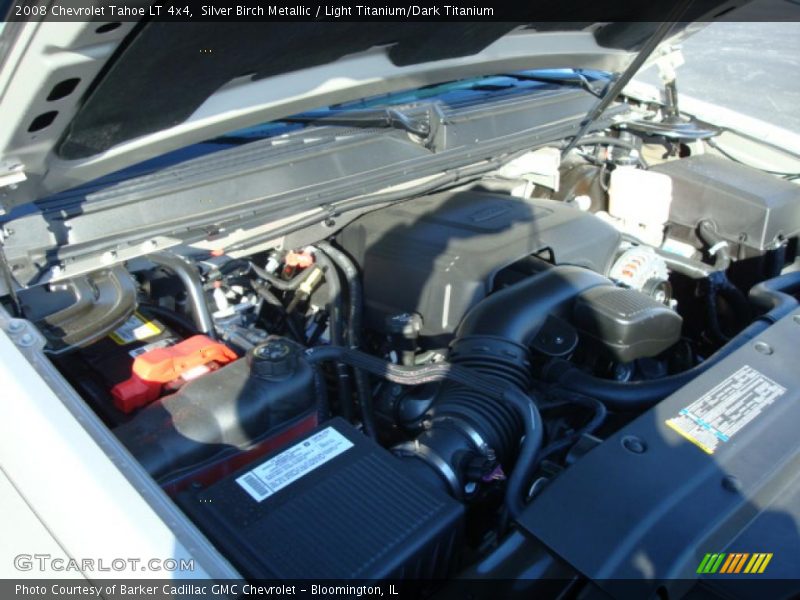 Silver Birch Metallic / Light Titanium/Dark Titanium 2008 Chevrolet Tahoe LT 4x4