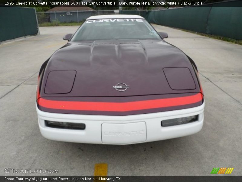  1995 Corvette Indianapolis 500 Pace Car Convertible Dark Purple Metallic/Arctic White