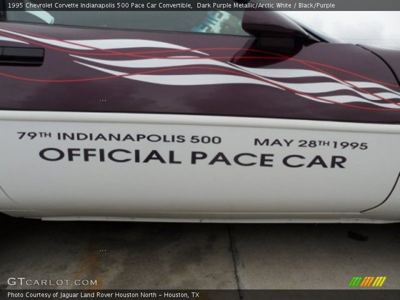  1995 Corvette Indianapolis 500 Pace Car Convertible Logo