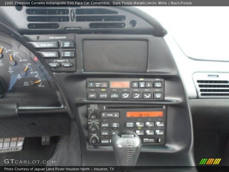 Controls of 1995 Corvette Indianapolis 500 Pace Car Convertible