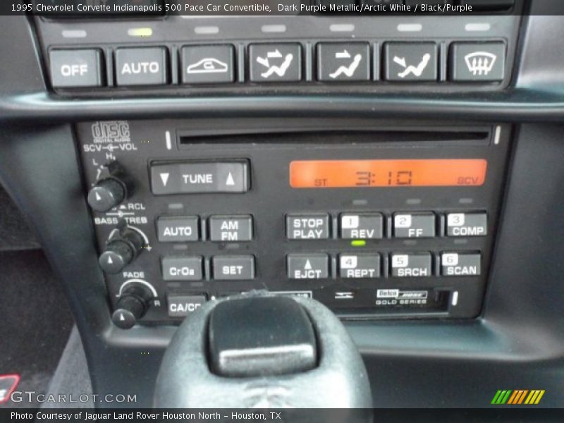 Audio System of 1995 Corvette Indianapolis 500 Pace Car Convertible