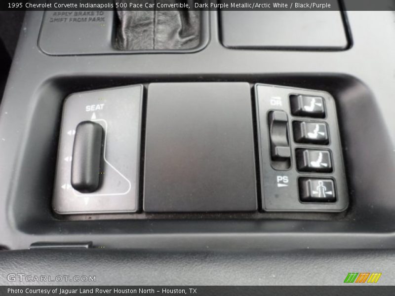 Controls of 1995 Corvette Indianapolis 500 Pace Car Convertible