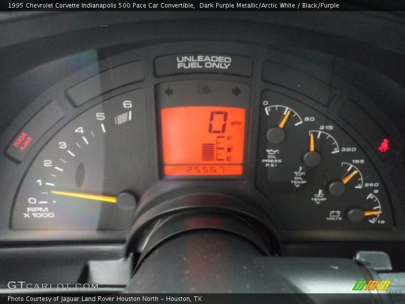  1995 Corvette Indianapolis 500 Pace Car Convertible Indianapolis 500 Pace Car Convertible Gauges