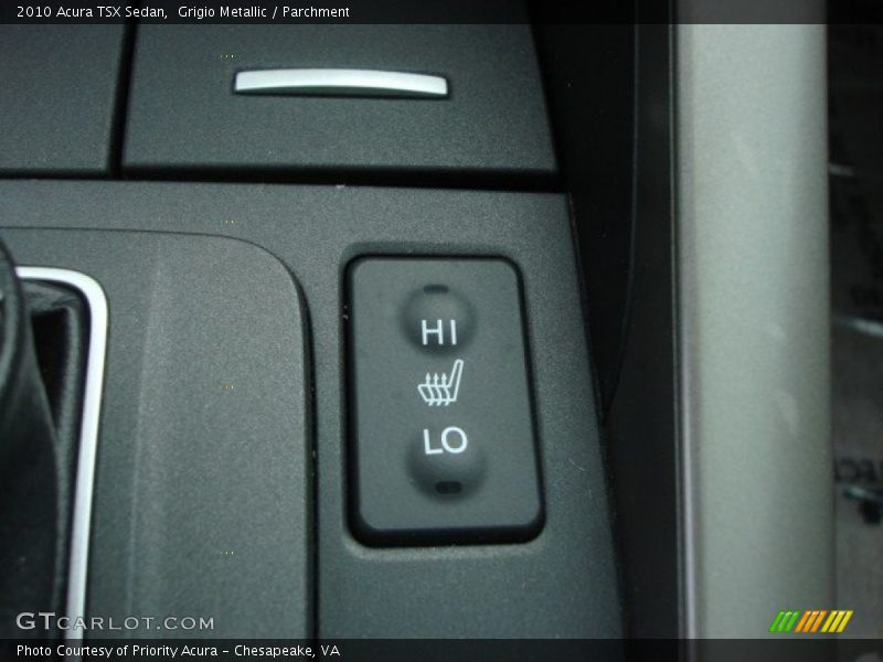 Grigio Metallic / Parchment 2010 Acura TSX Sedan