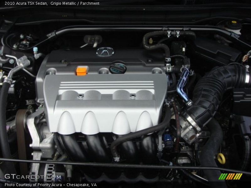 Grigio Metallic / Parchment 2010 Acura TSX Sedan