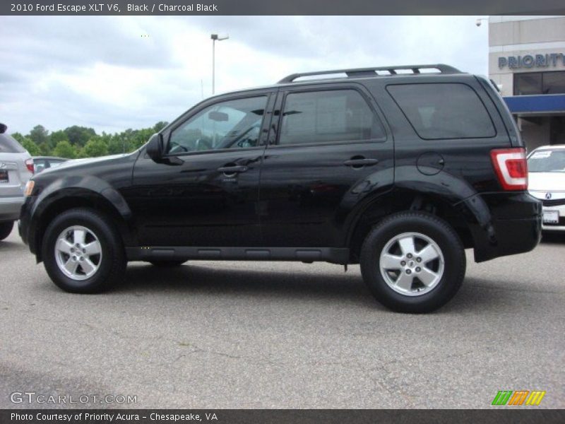 Black / Charcoal Black 2010 Ford Escape XLT V6