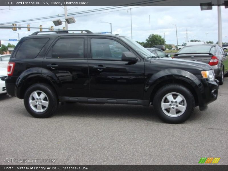 Black / Charcoal Black 2010 Ford Escape XLT V6