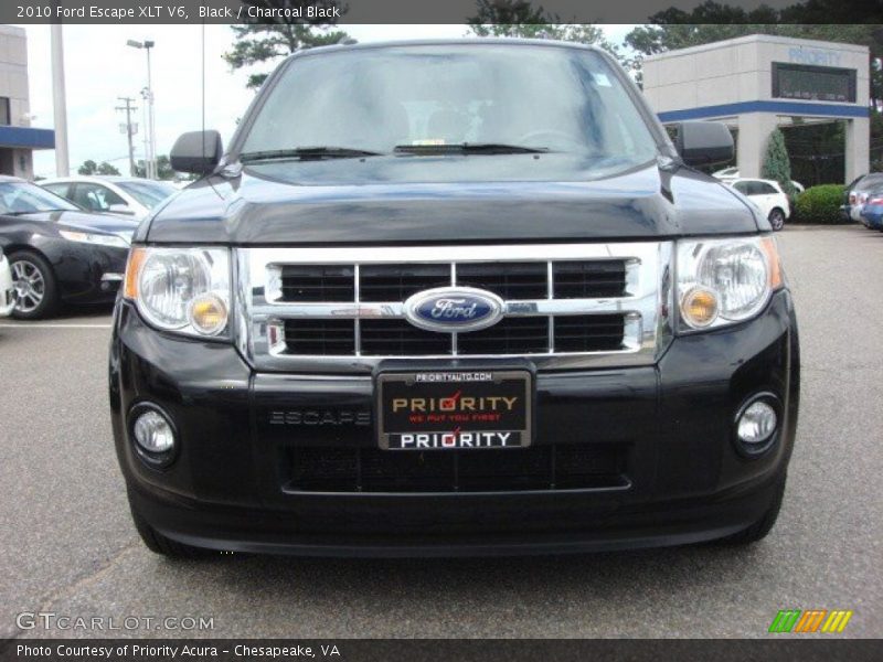 Black / Charcoal Black 2010 Ford Escape XLT V6