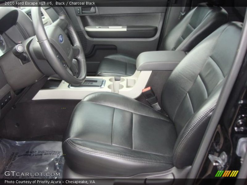 Black / Charcoal Black 2010 Ford Escape XLT V6