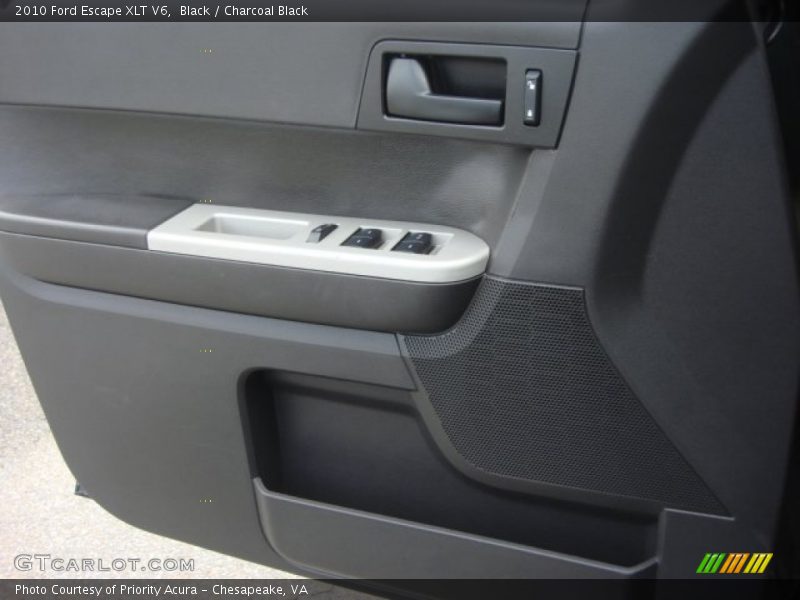 Black / Charcoal Black 2010 Ford Escape XLT V6