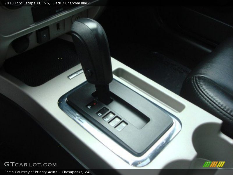 Black / Charcoal Black 2010 Ford Escape XLT V6