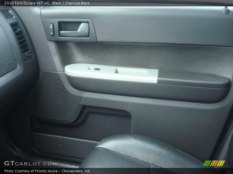 Black / Charcoal Black 2010 Ford Escape XLT V6