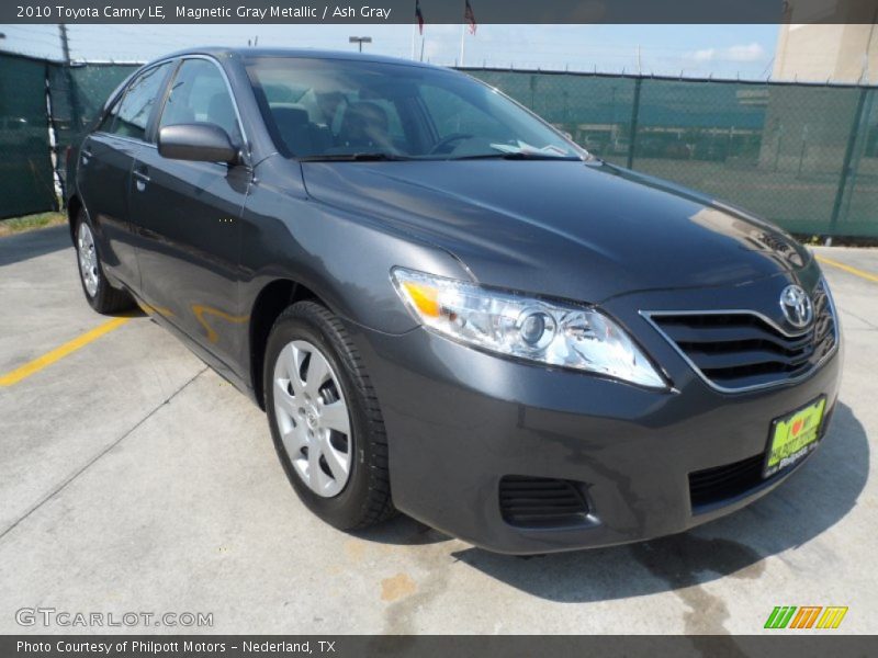 Magnetic Gray Metallic / Ash Gray 2010 Toyota Camry LE