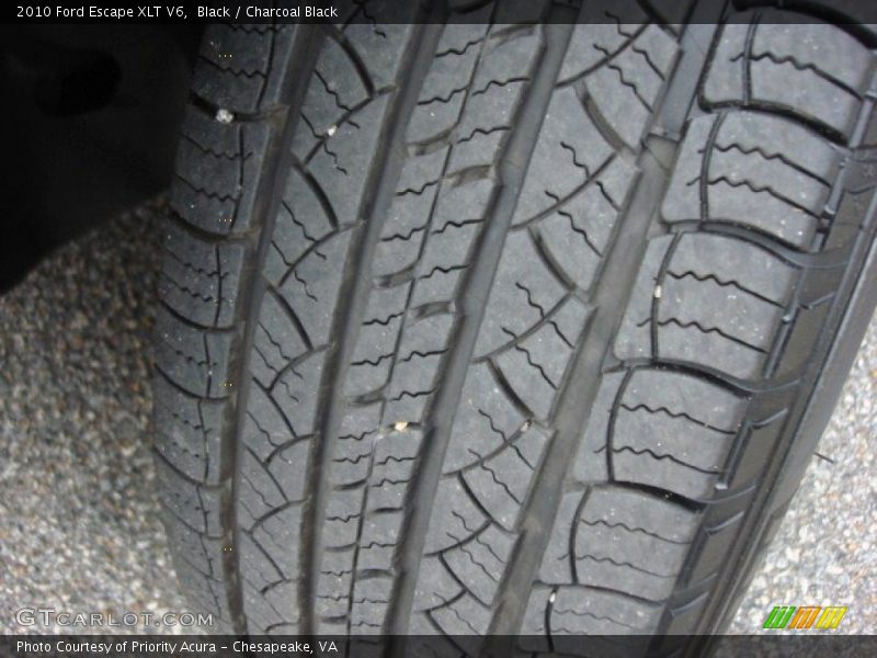 Black / Charcoal Black 2010 Ford Escape XLT V6