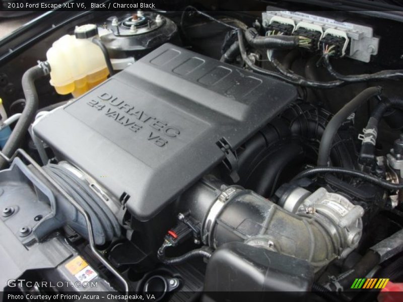 Black / Charcoal Black 2010 Ford Escape XLT V6