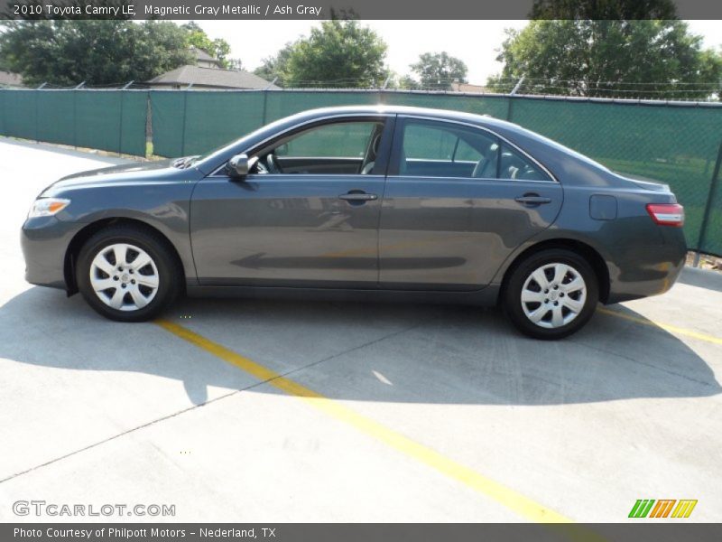 Magnetic Gray Metallic / Ash Gray 2010 Toyota Camry LE