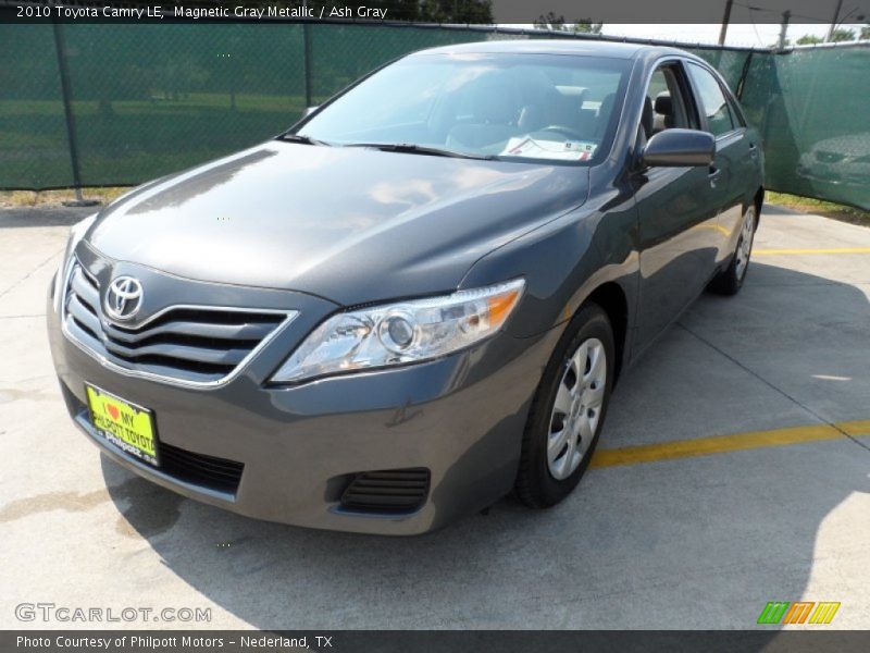 Magnetic Gray Metallic / Ash Gray 2010 Toyota Camry LE