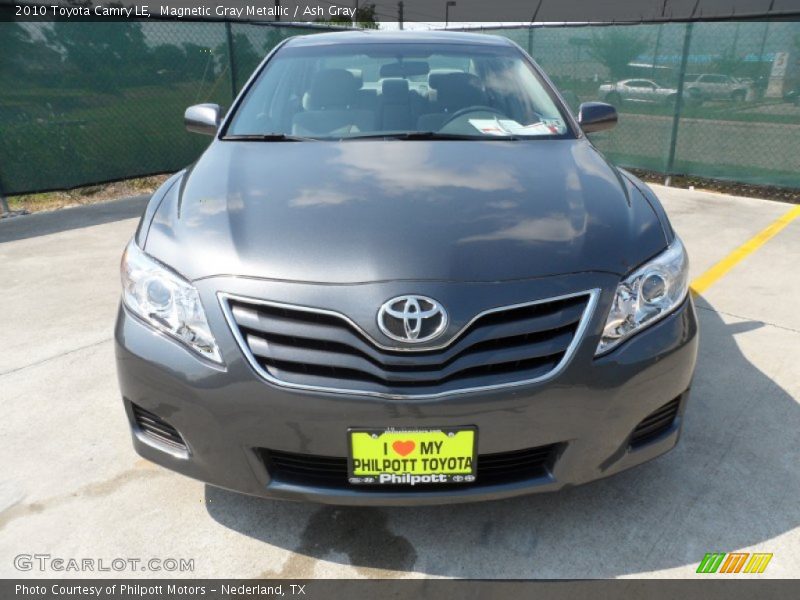 Magnetic Gray Metallic / Ash Gray 2010 Toyota Camry LE