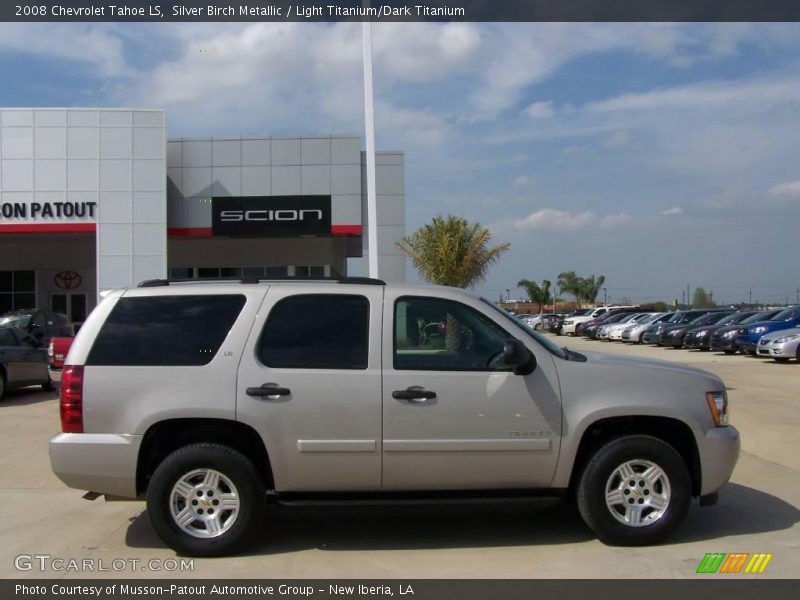 Silver Birch Metallic / Light Titanium/Dark Titanium 2008 Chevrolet Tahoe LS