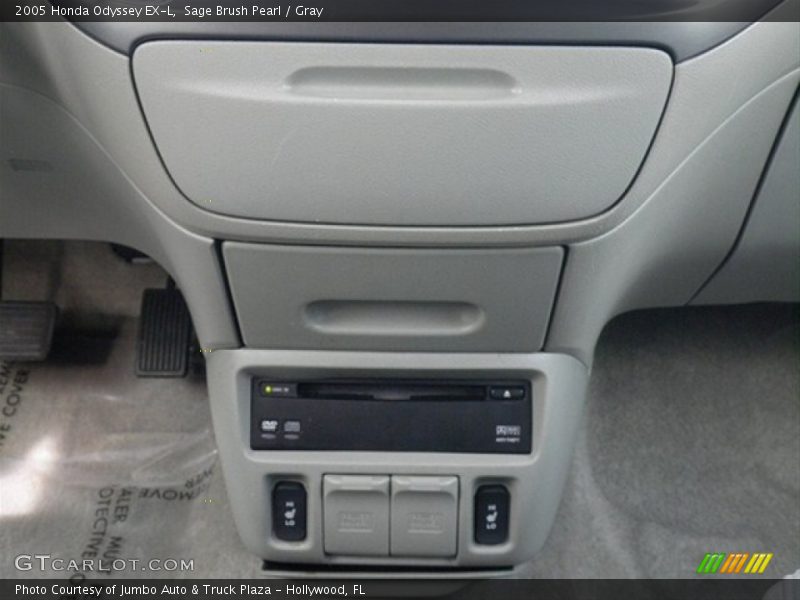 Sage Brush Pearl / Gray 2005 Honda Odyssey EX-L