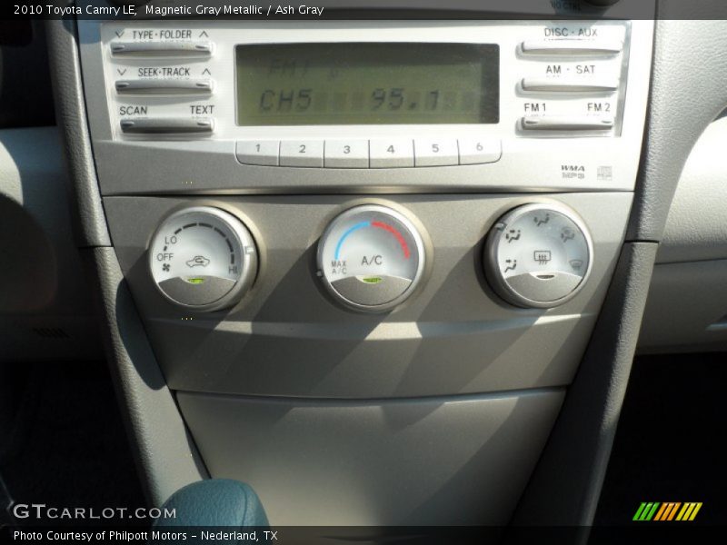 Magnetic Gray Metallic / Ash Gray 2010 Toyota Camry LE