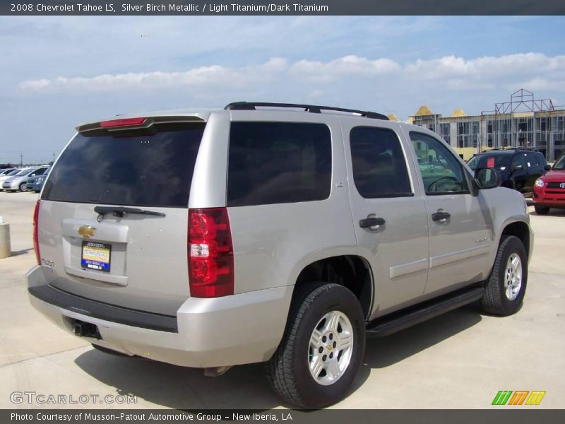 Silver Birch Metallic / Light Titanium/Dark Titanium 2008 Chevrolet Tahoe LS