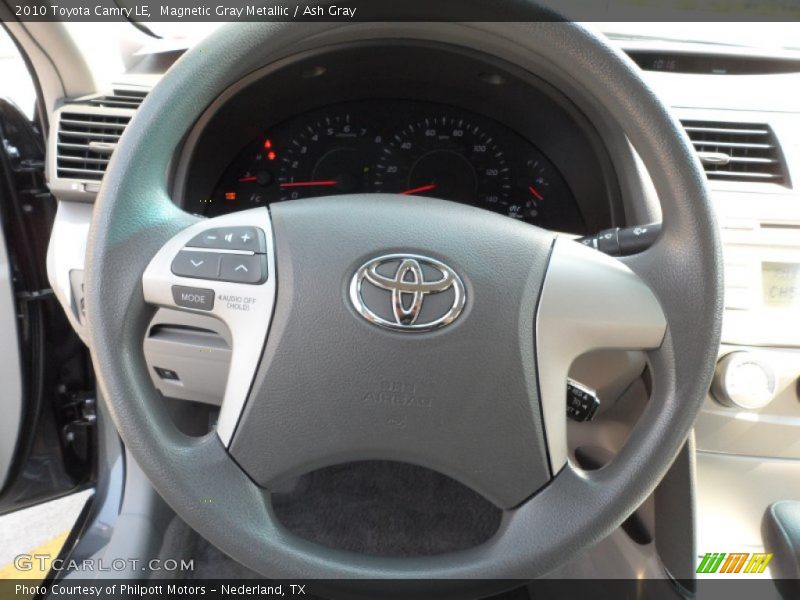 Magnetic Gray Metallic / Ash Gray 2010 Toyota Camry LE