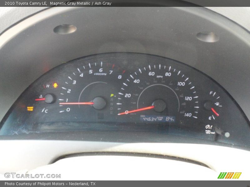 Magnetic Gray Metallic / Ash Gray 2010 Toyota Camry LE