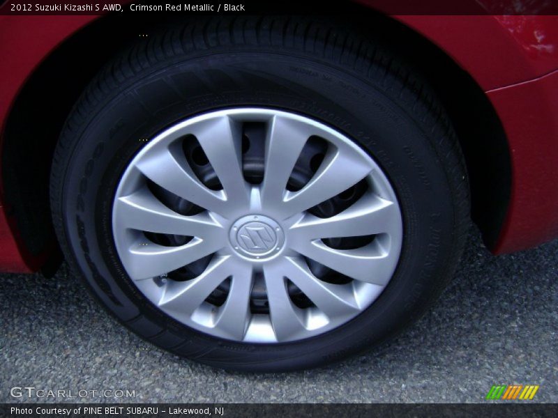 Crimson Red Metallic / Black 2012 Suzuki Kizashi S AWD