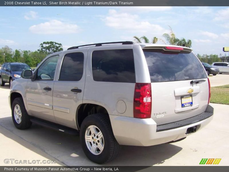 Silver Birch Metallic / Light Titanium/Dark Titanium 2008 Chevrolet Tahoe LS