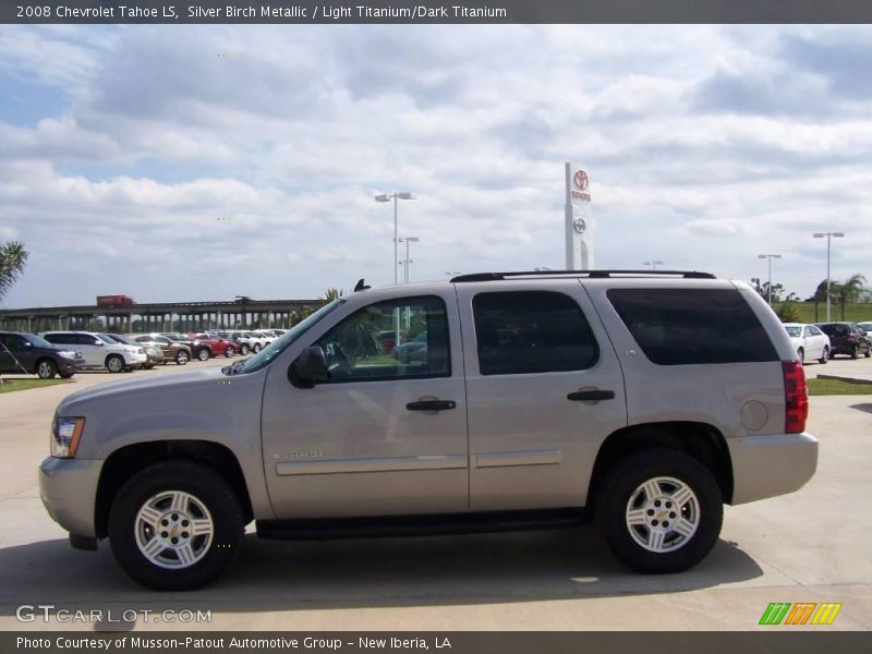 Silver Birch Metallic / Light Titanium/Dark Titanium 2008 Chevrolet Tahoe LS